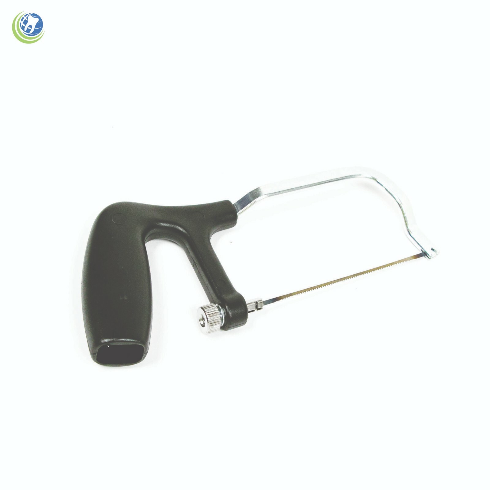 Dental Laboratory Adjustable Offset Saw Frame for 5" Pinned Blades Cuts Plaster