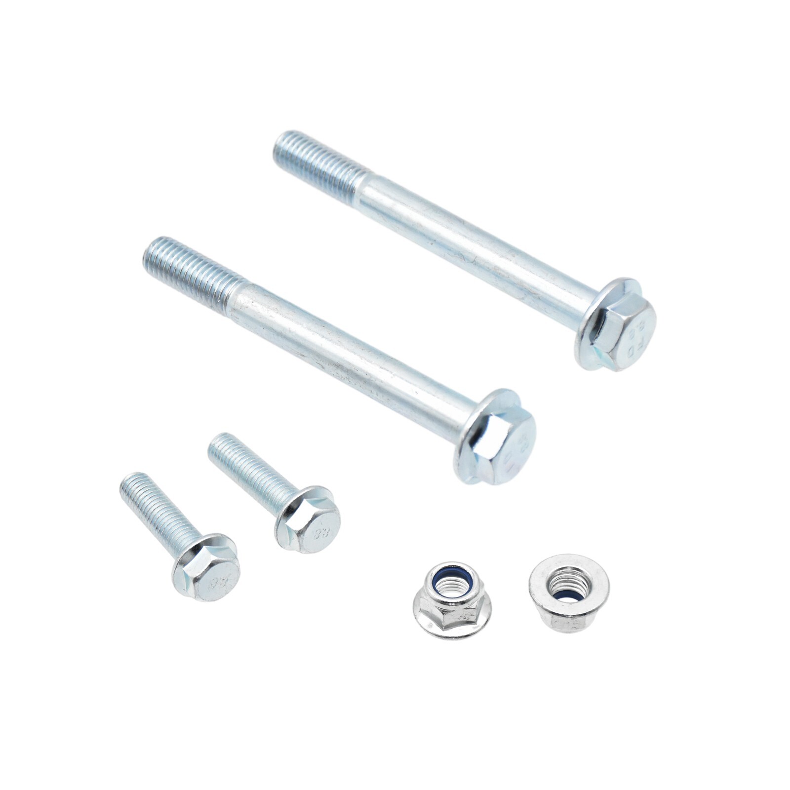 Front Red Tow Hooks 84280202 w/ Hardware for 2019-2021 Chevrolet Silverado 1500