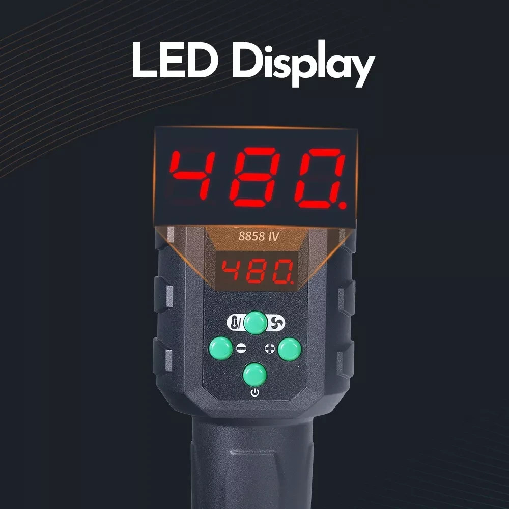 700W Digital Hot Air Rework Soldering Station Digital Display SMD Heat Gun