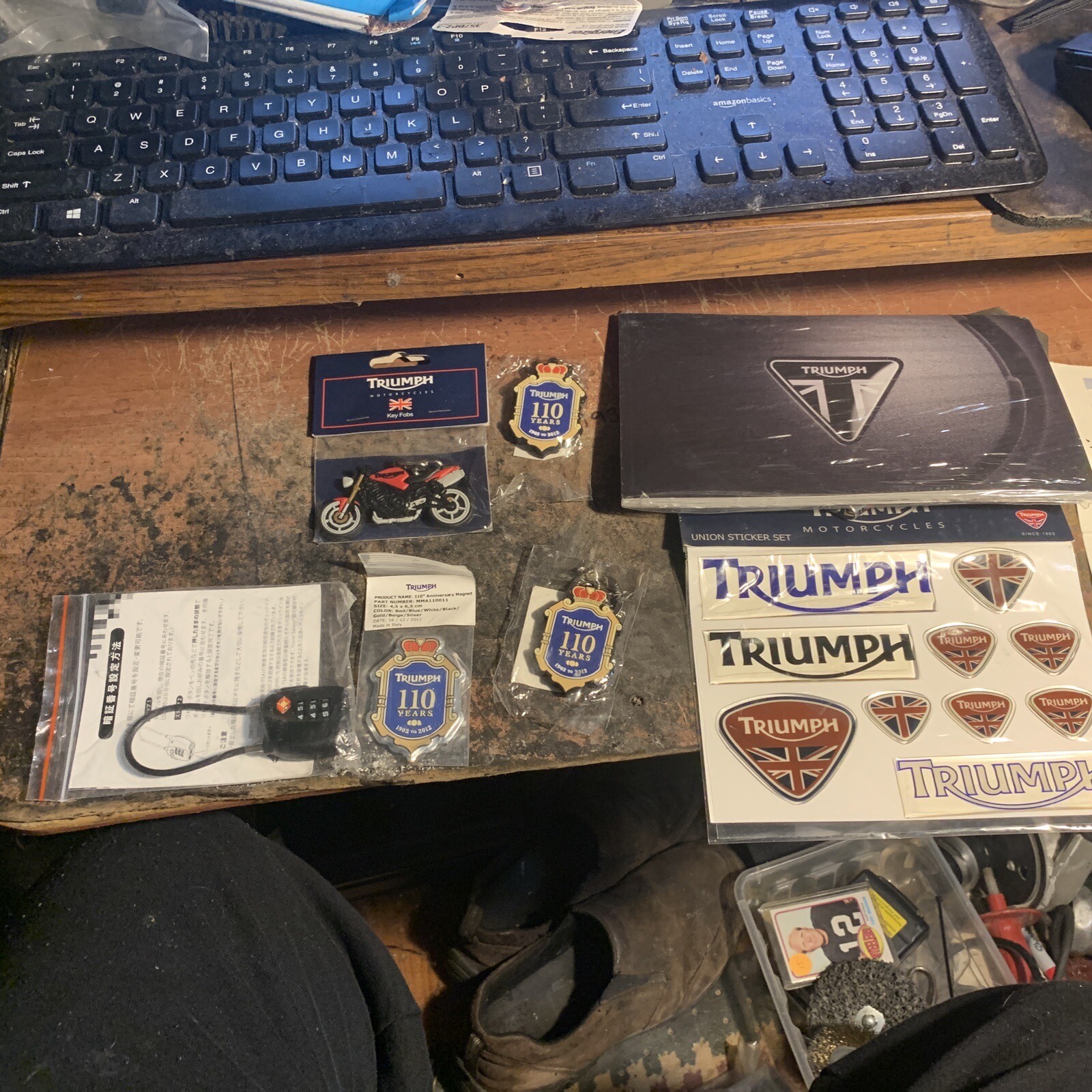 Triumph motorcycles 110 YEAR ANNIVERSARY OWNERS ACCESSORY KIT