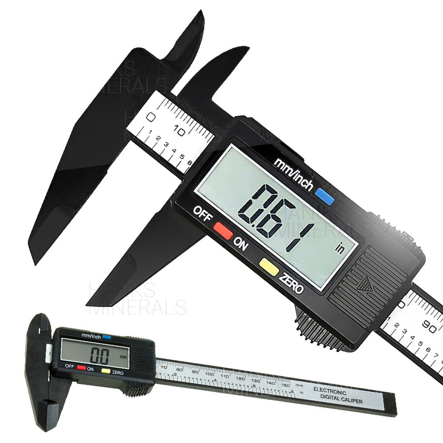 Digital Caliper 6" 150mm Micrometer LCD Gauge Vernier Electronic Measuring Ruler