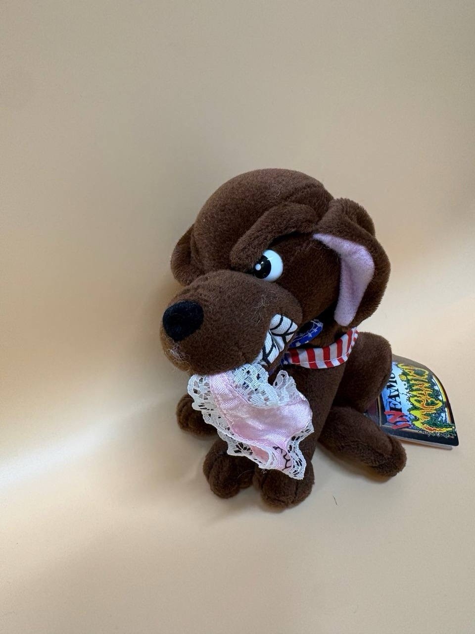 VINTAGE 1997-1998 INFAMOUS MEANIES SERIES 1- BUDDY THE DOG PUPPY 6”