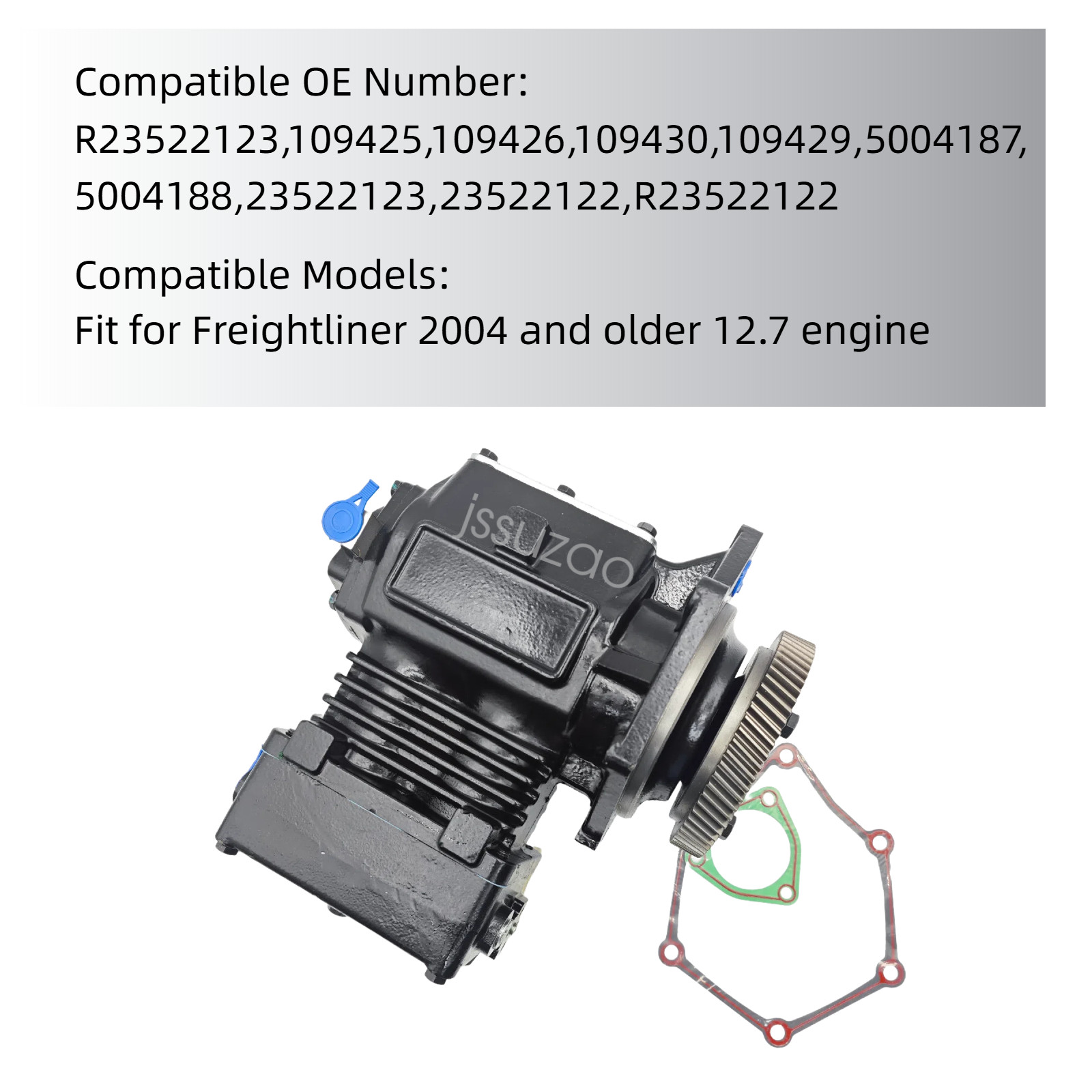 Air Compressor For Detroit Diesel Series 60 12.7 TU-FLO 750 R23522123 23522122