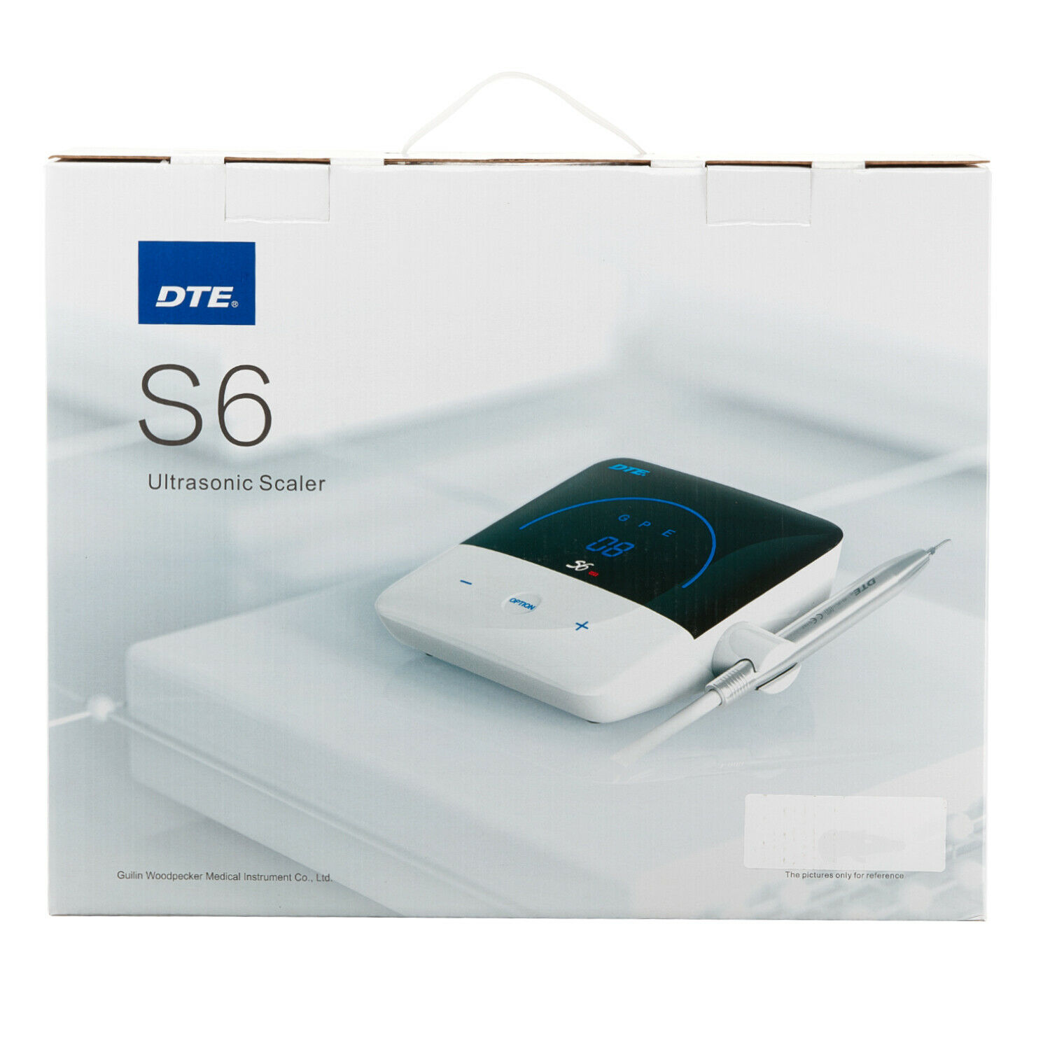 Woodpecker DTE S6 LED Dental Ultrasonic Piezo Scaler HD-8L LED Handpiece 7*Tips