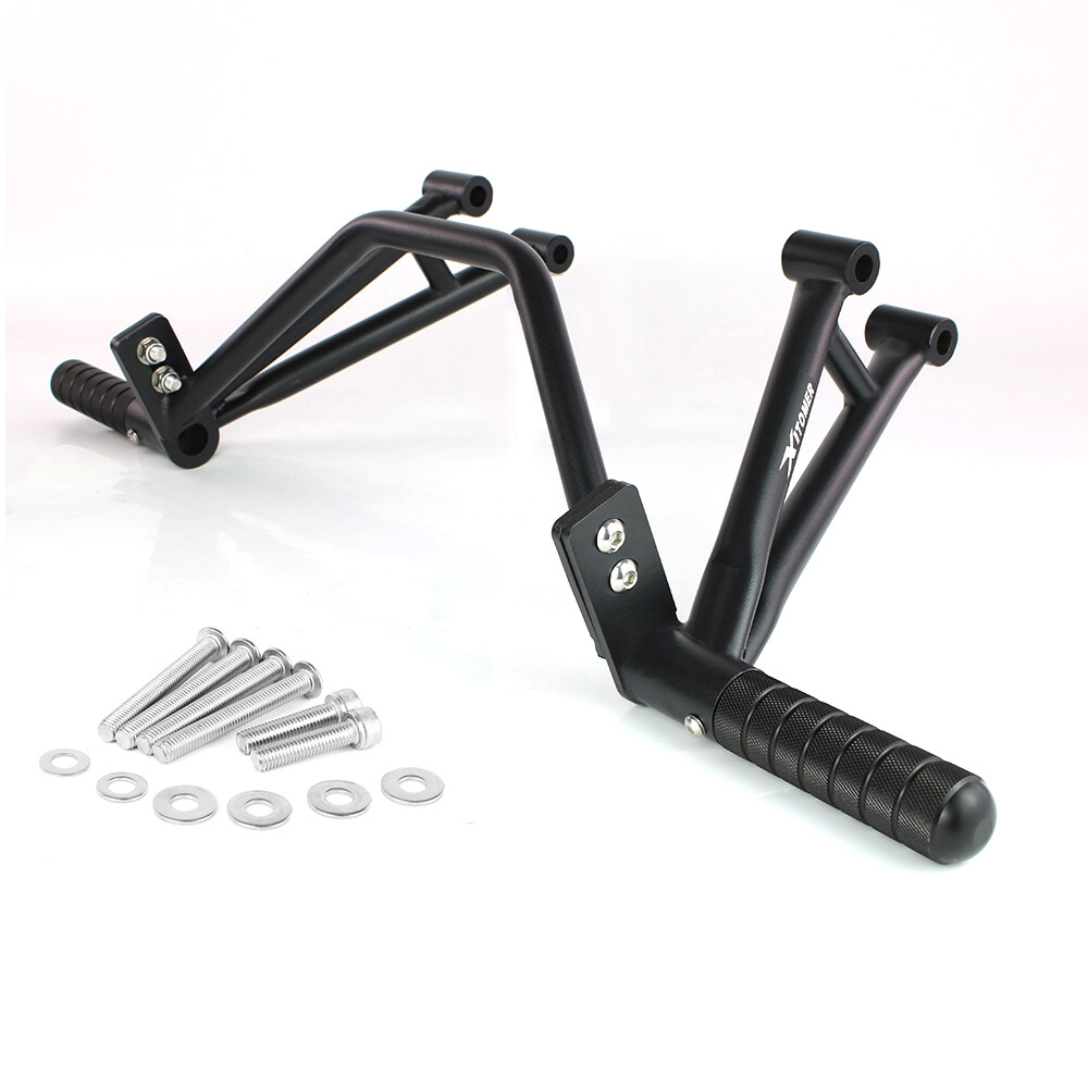 Fit For Yamaha FZ-07 / MT-07 2014-2025 Stunt Subcage Rear Footpeg Crash Bars