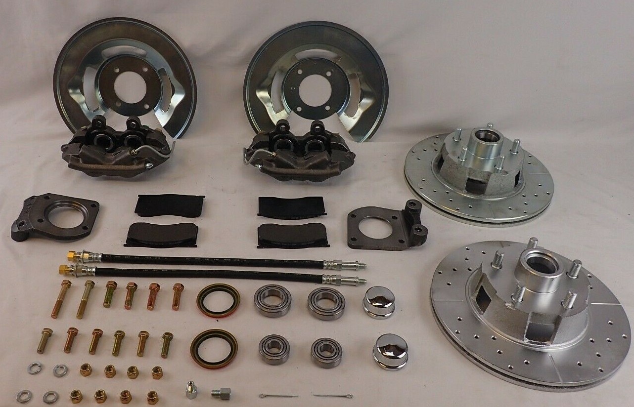 1964 1965 1966 1967 Ford Mustang front disc brake conversion v-8 4 piston