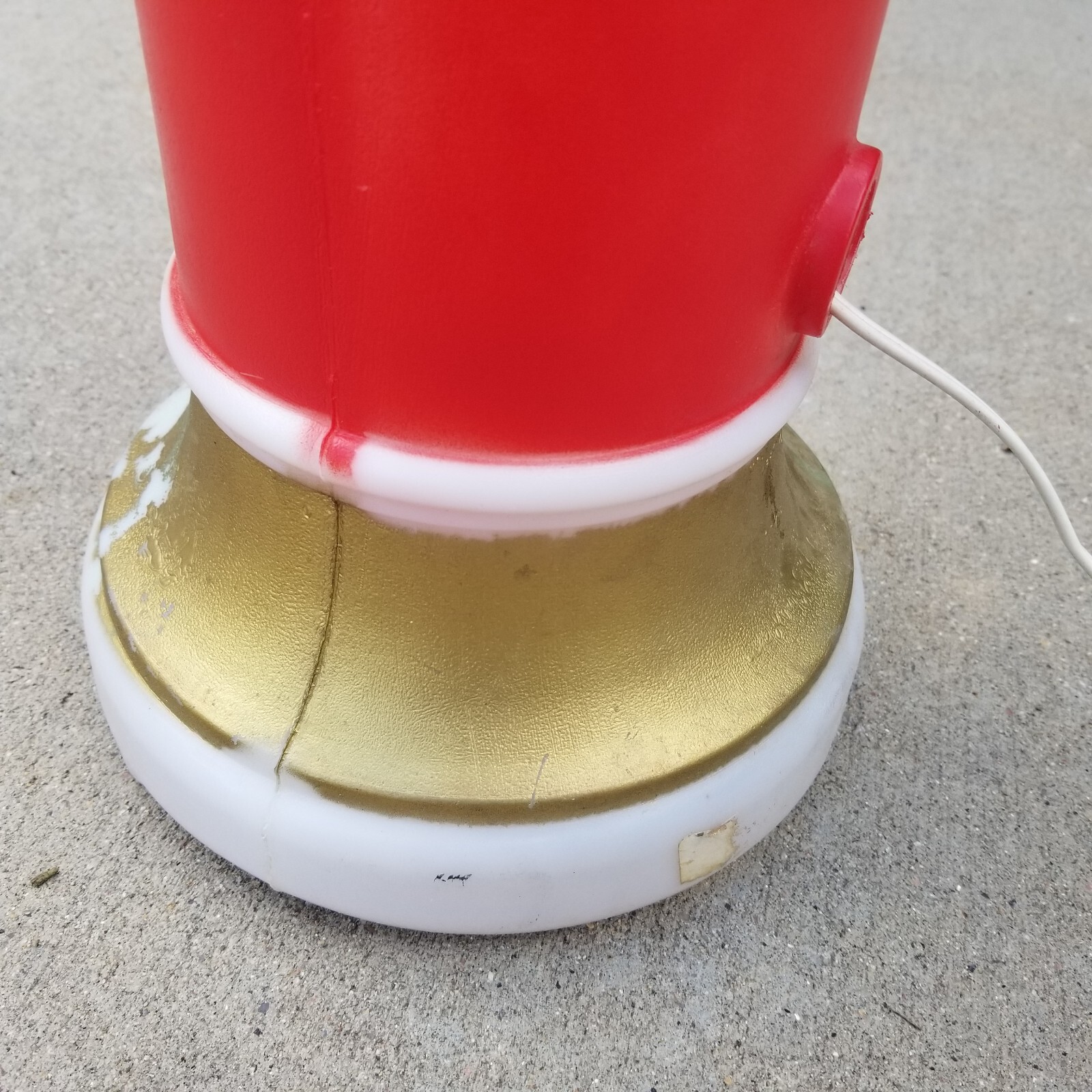 Vintage Empire Noel Candle Blow Mold Christmas Outdoor Light 43"