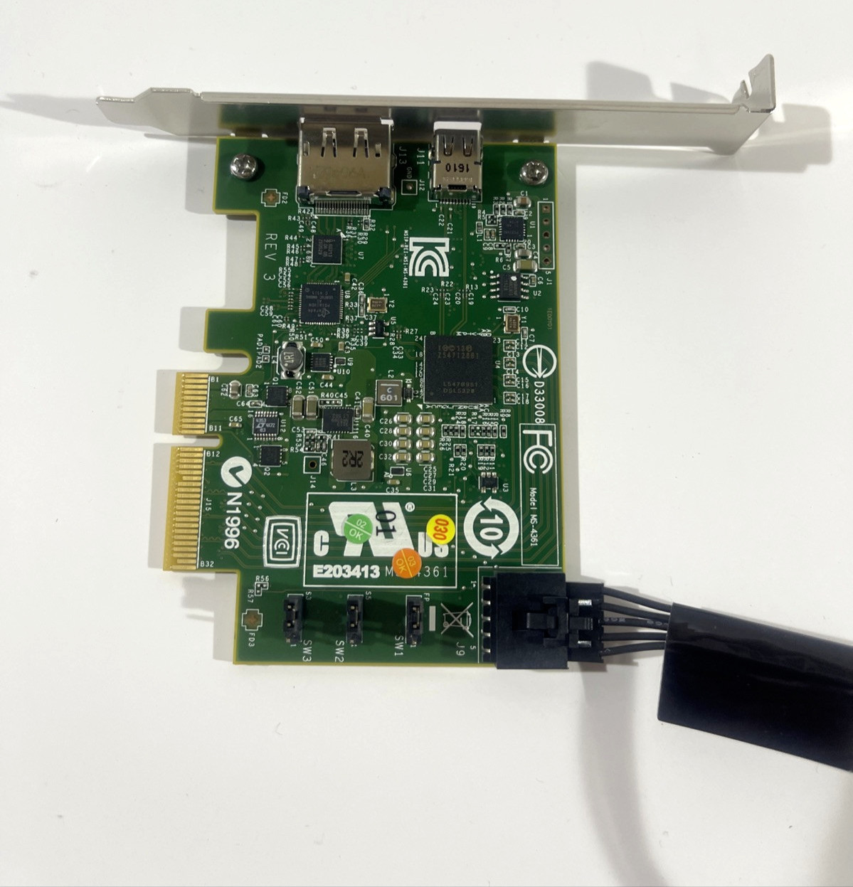 HP Z440 Z640 Z840 Thunderbolt-2 Expansion Card MS-4361 753732-001 W/ CABLE