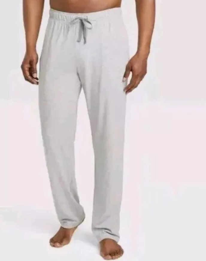 Goodfellow & Co Men's Modal Knit Pajama Lounge Pants Sleep Bottoms Gray Large