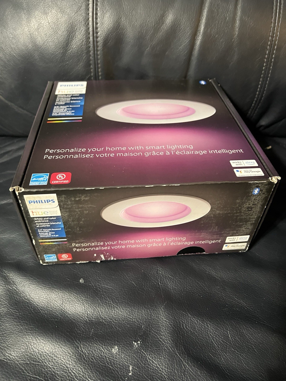 Philips Hue Smart LED 5/6 Inch Retrofit Recessed Downlight White Color Ambience