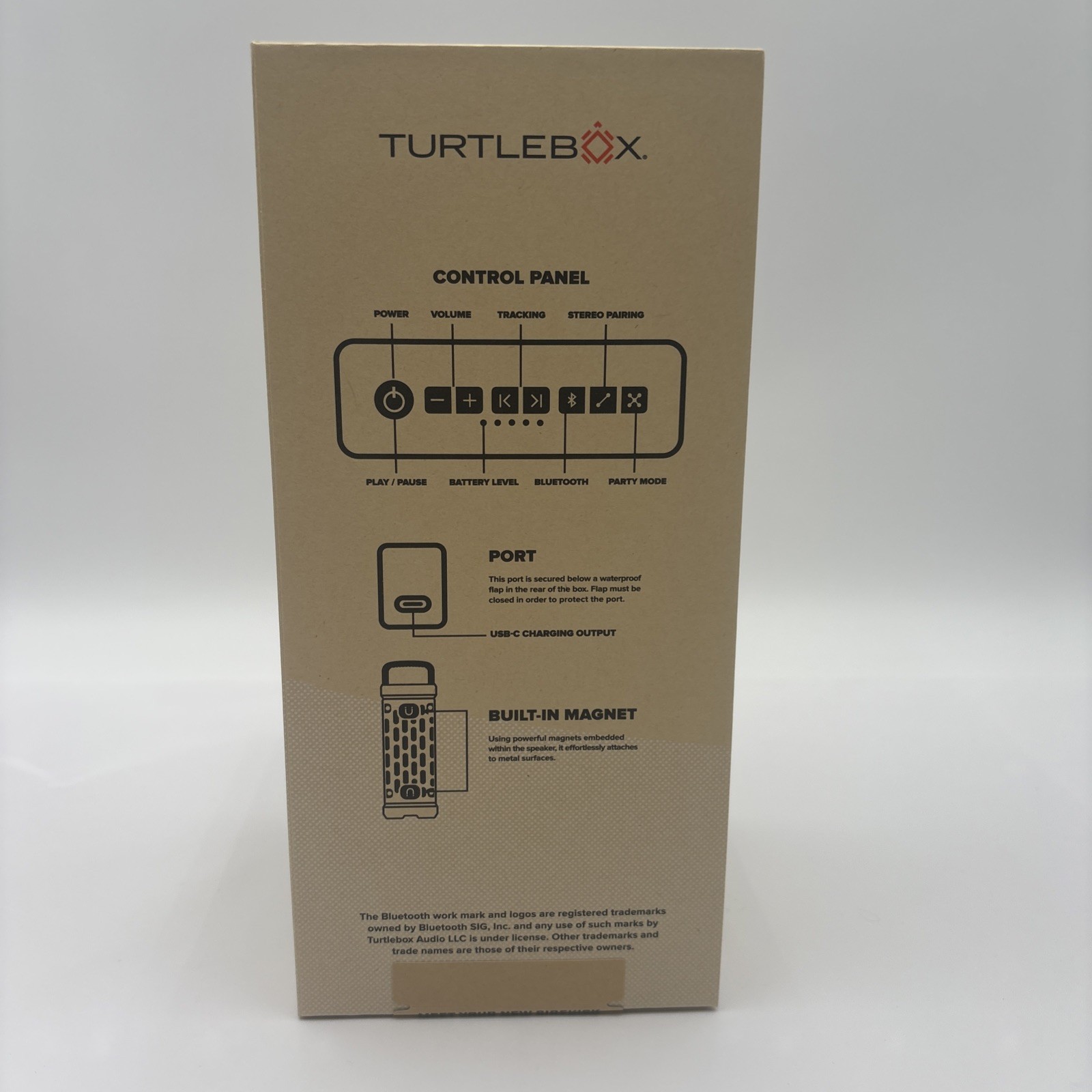 Turtlebox Ranger Loud Outdoor Bluetooth Speaker Yellow – Fight Lady New Sealed