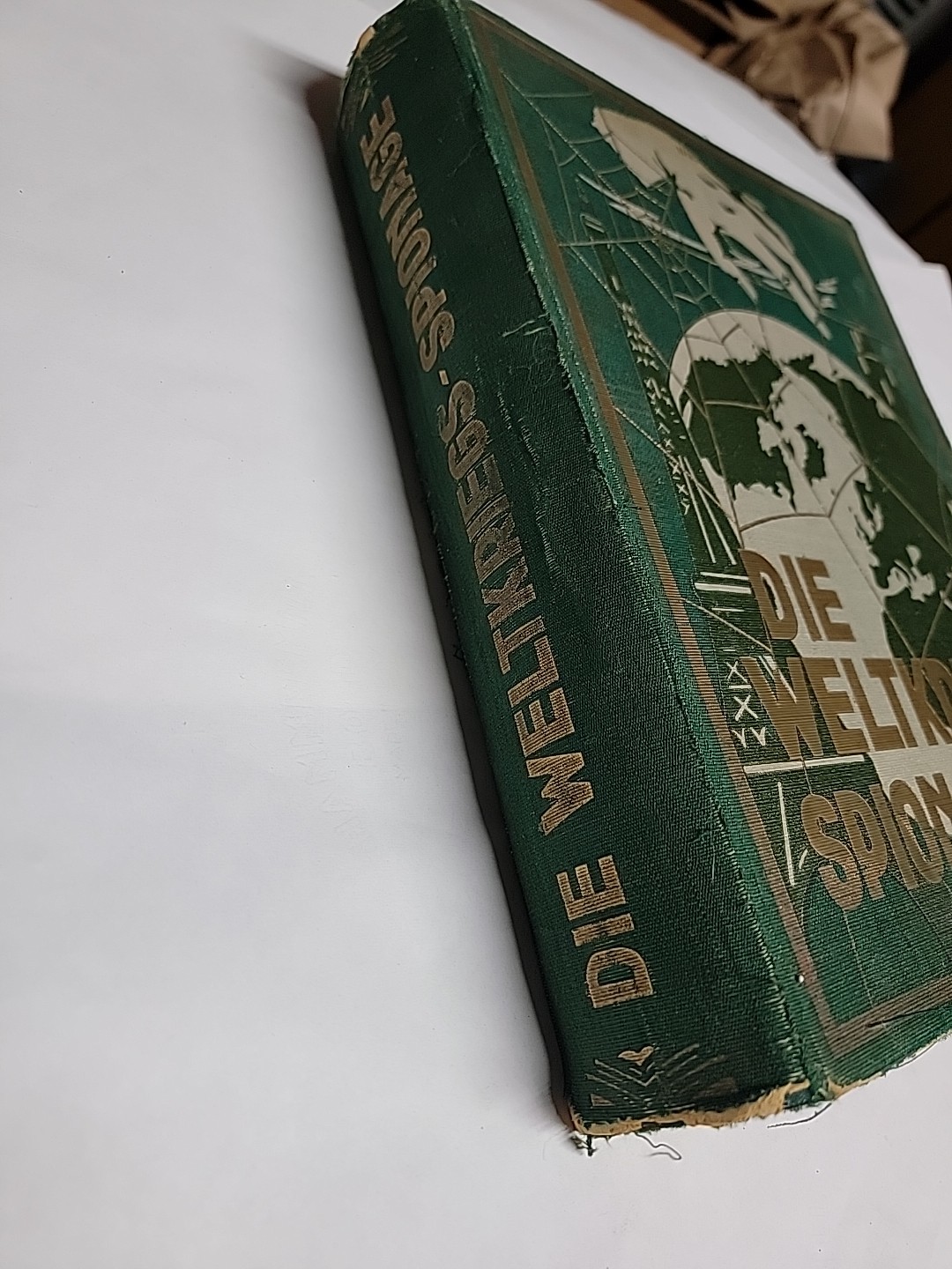 Rare German Police Gestapo Spy Book 1931 Die Weltkriegs Spionage Espionage WW1