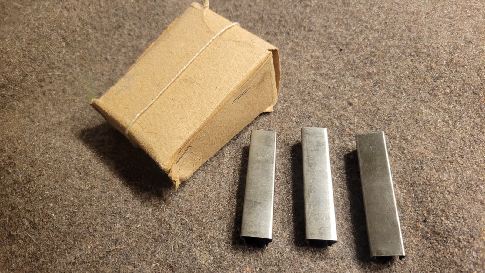 Original Russian Mosin Nagant Stripper Clips 7.62x54r Izhevsk  91/30 With Box