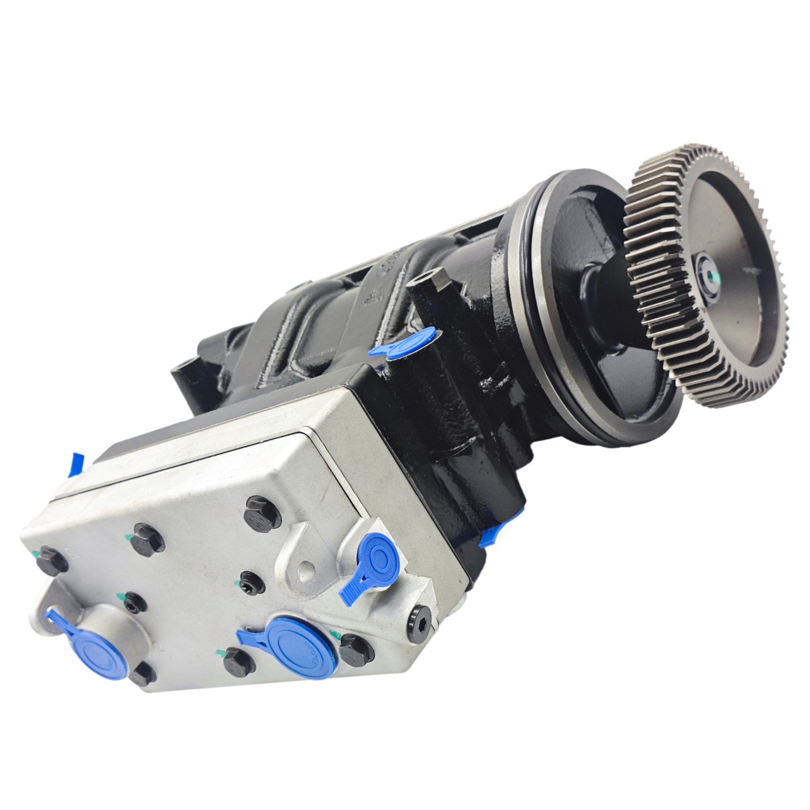 Twin-cylinder Air Brake Compressor For P-accar 1977704PRX 2020644PEX 1805490 NEW