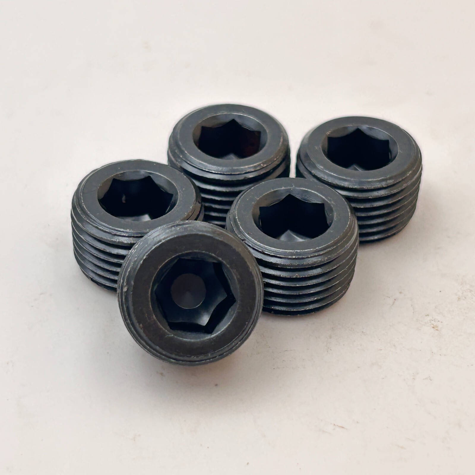 20pack,NPT Plug 1/8" Allen Socket Pipe Pressure Plug Male Thread Cap SALE