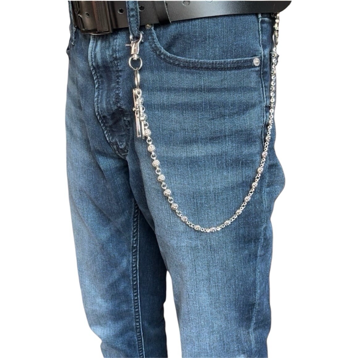 Cross Pants Chain for Men Women,Jeans Chain,Keys Chain,Biker Wallet Chain