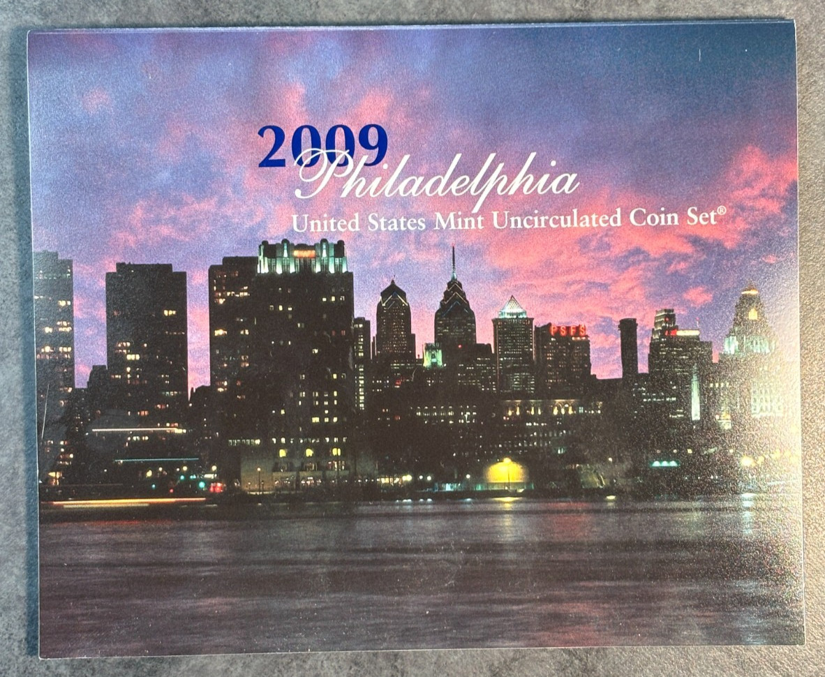 2009 P & D US Mint Complete Uncirculated Set 36 Coins w/ COA