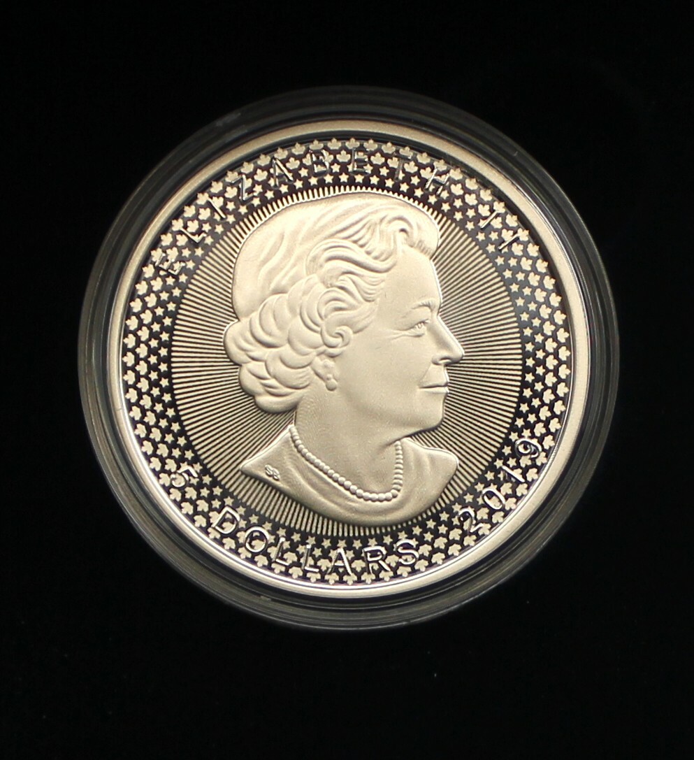 2019 Pride of Two Nations Silver American Eagle & Maple Enhanced Reverse Proof