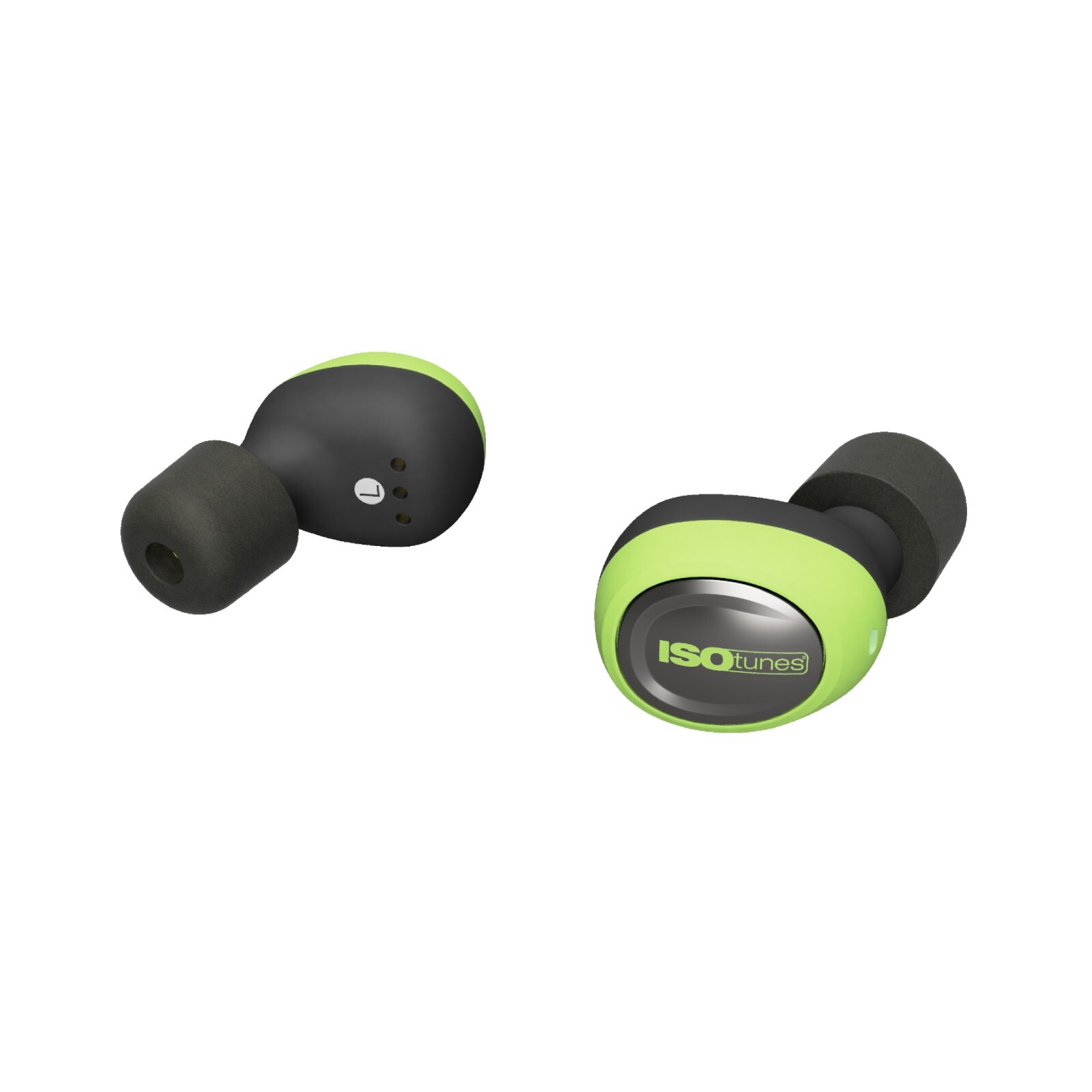 ISOtunes FREE 2.0 - Bluetooth Hearing Protection Earbuds, 25 dB NRR (Green)