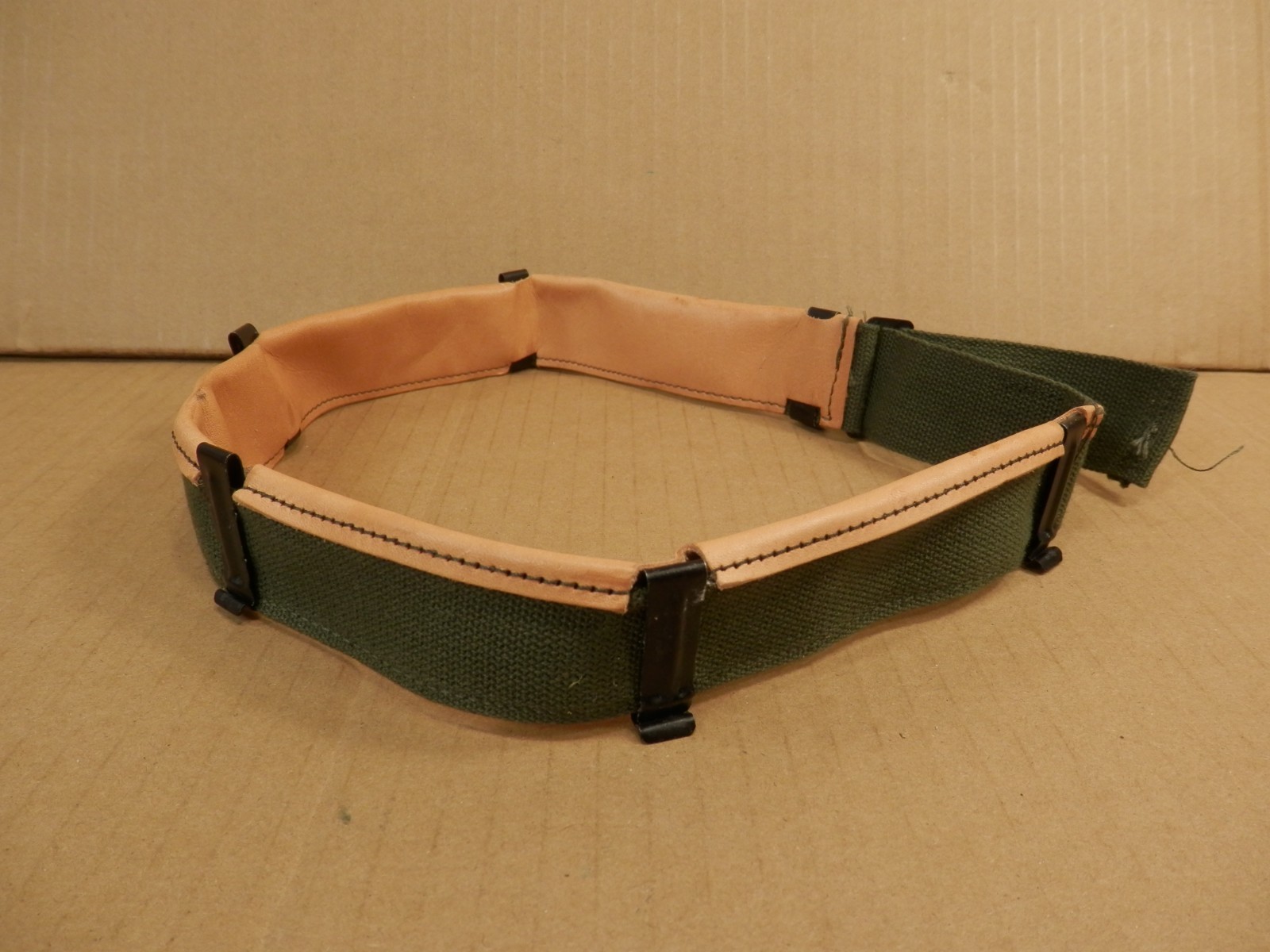 Vtg Early Vietnam Era M1 Helmet Liner Replacement Sweatband U.S. Army Headband