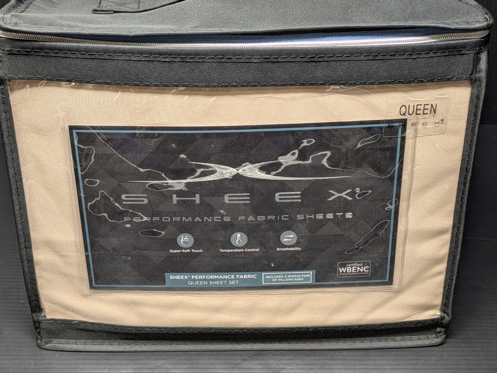 SHEEX Active Comfort Cooling Performance Sheet Set Queen – Multiple Colors