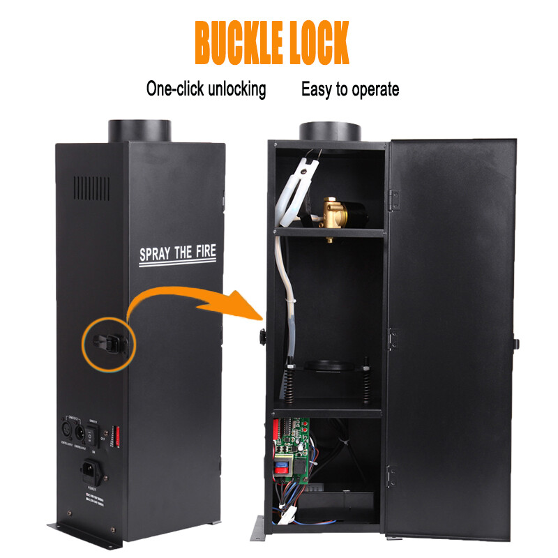 4PCS 200W Fire Machine Stage Effect Dmx Flame Thrower Flame Projector DJ Party