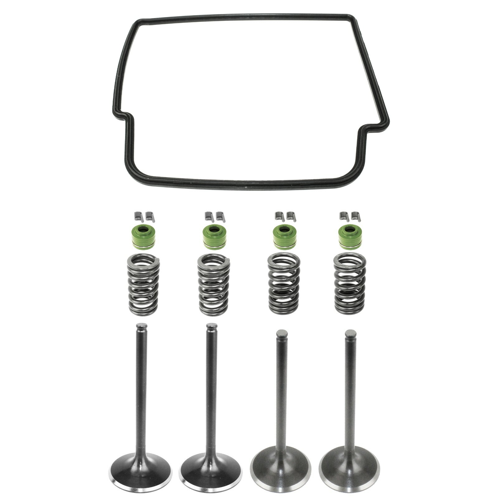 Cylinder Intake Exhaust Valve Gasket Kit for Honda CRF450R 2002-2006
