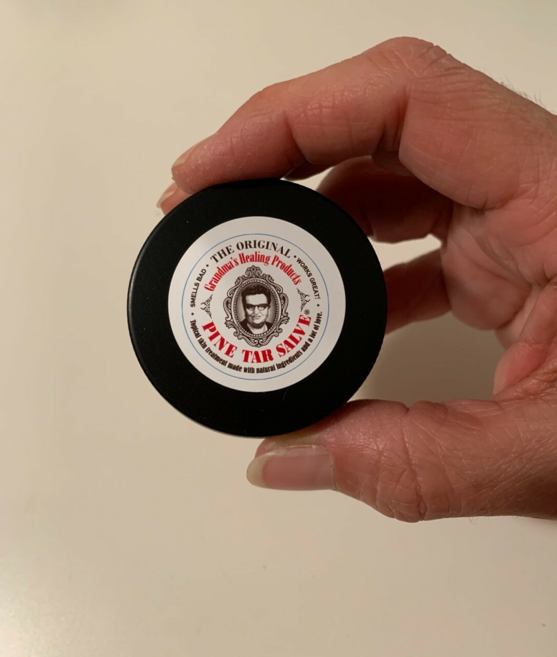 Grandmas Healing Products 1oz- Pine Tar Salve - A Black Drawing Ointment