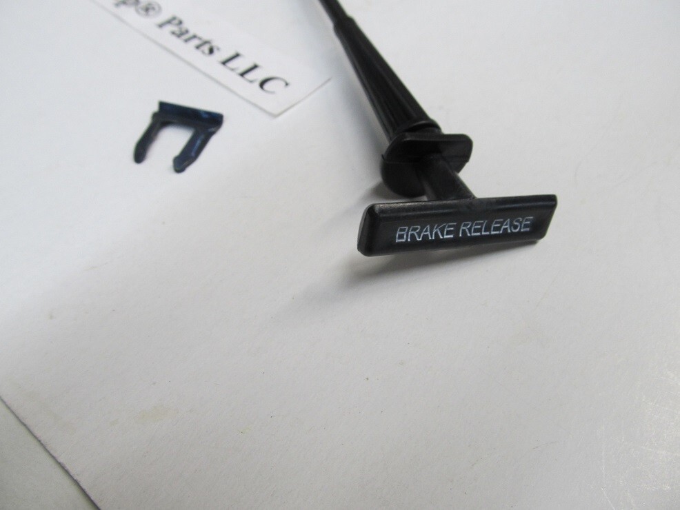 FITS JEEP CJ5 CJ6 1973 1974 1975 PARKING BRAKE RELEASE CABLE WITH CLIP NEW!