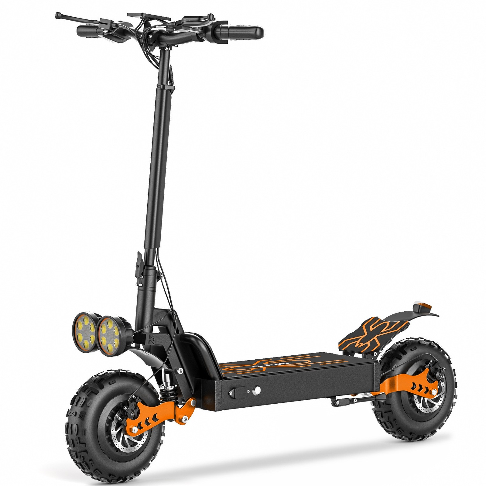 2000W Electric Scooter for Adults 30MPH 70Miles Range E-Scooter with 11" Tires