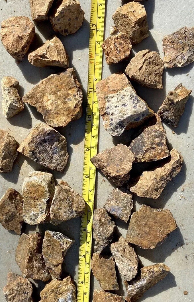LLANITE* 2 # Lots ~Tumble Size Pieces of Llano, TX  Llanite~ Quality Material
