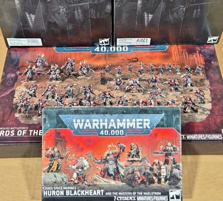 ⚔️1-CLK WARHAMMER 40K  HURON BLACKHEART + LAND RAIDER + BATTLEFORCE + PREDATOR⚔️