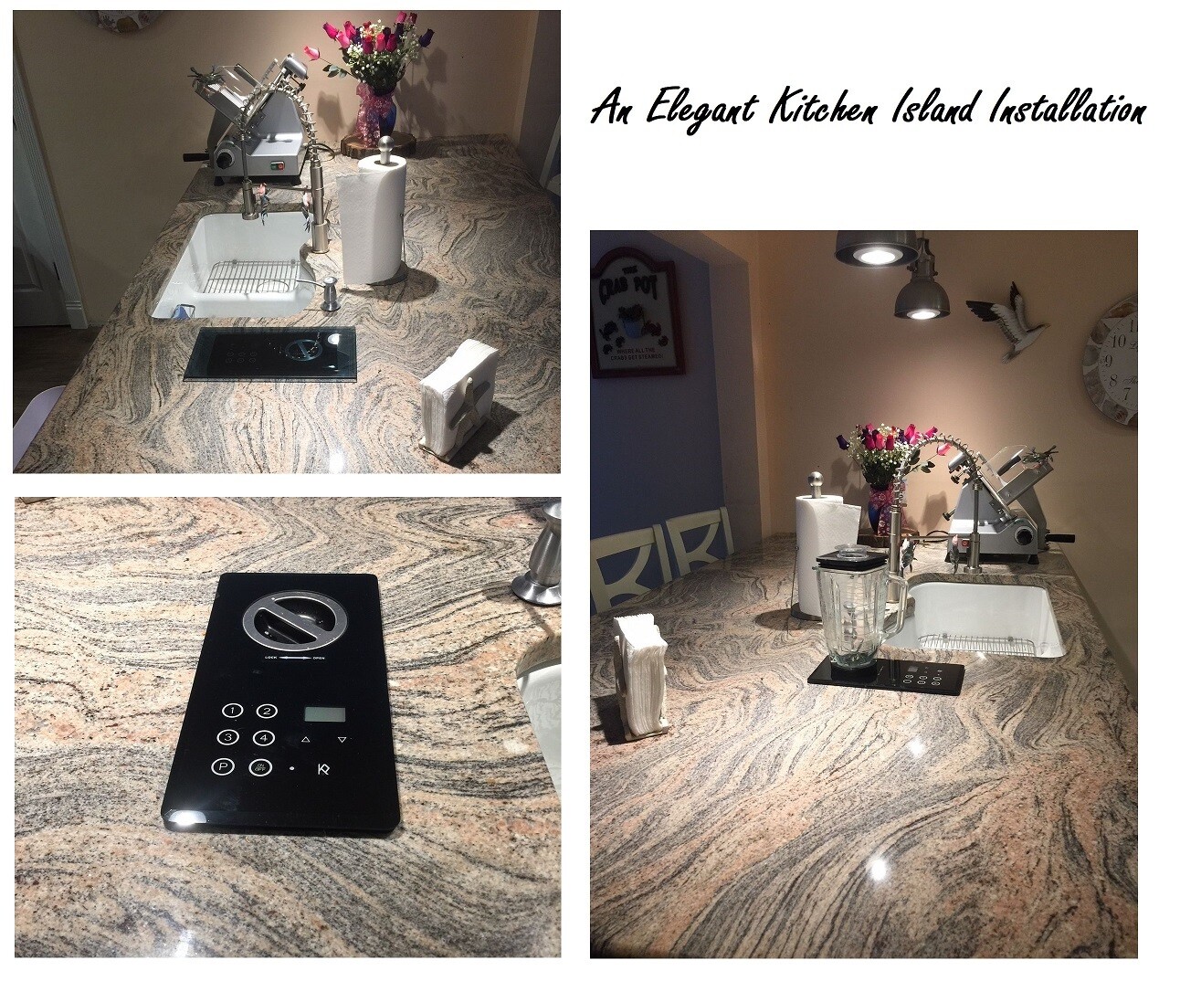 In-Built in-counter blender & food processor (Food Center) 1000W Drop in Motor