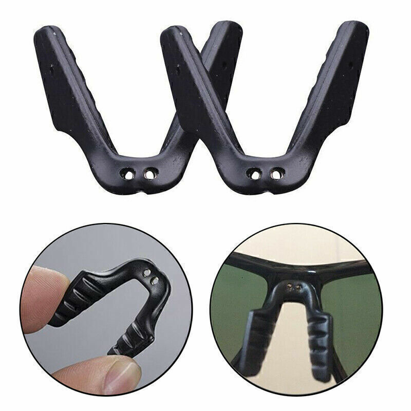 2Pcs Anti-slip silicone Stick On Nose Pads For Eyeglasses Sunglasses Glasses USA