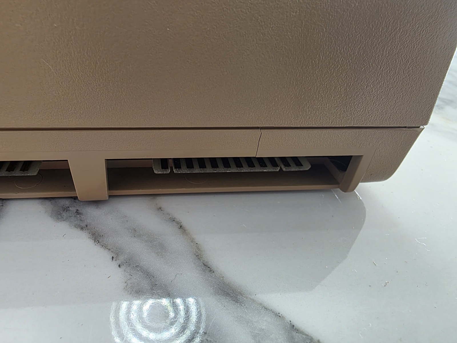 Commodore 64 Vintage Computer With Power Supply - Powers On *Please Read Desc.*