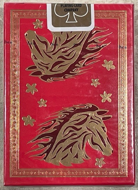 Bee Year of the Horse 2026 stunning playing cards