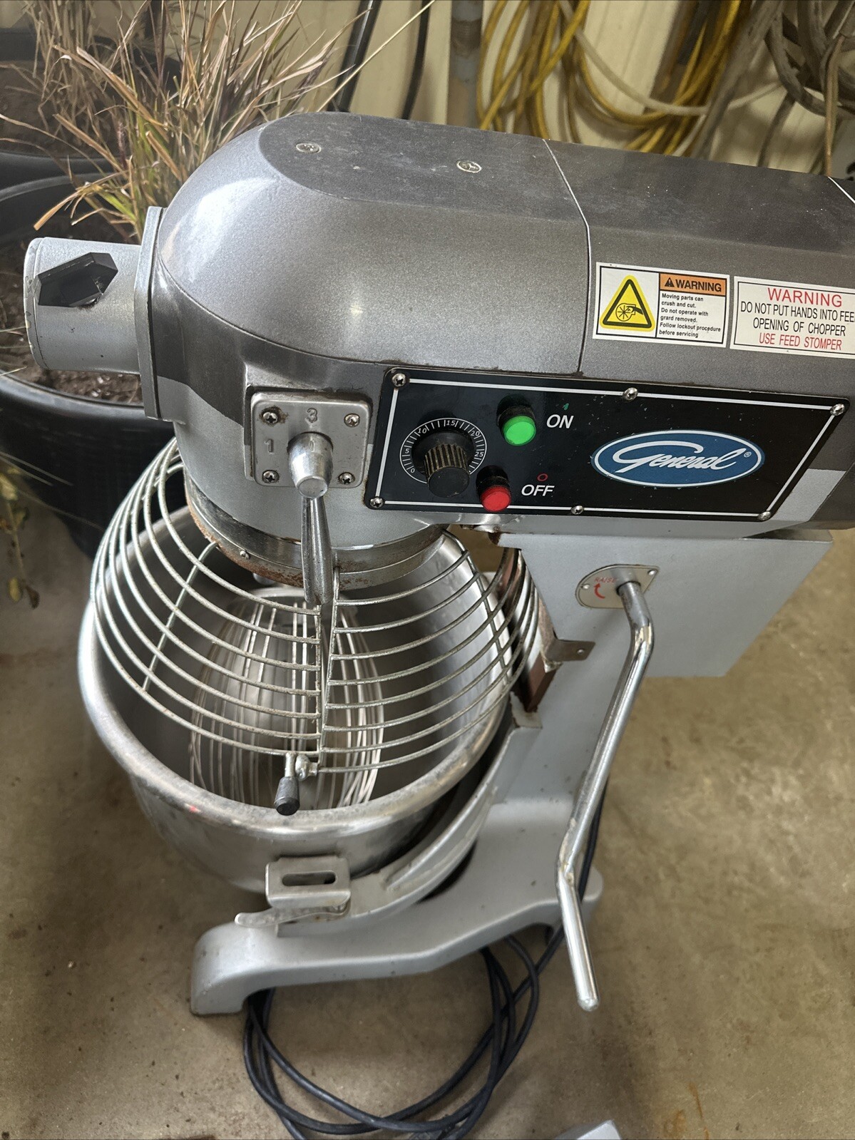 General GEM120 Commercial Planetary Dough Mixer 20-quart