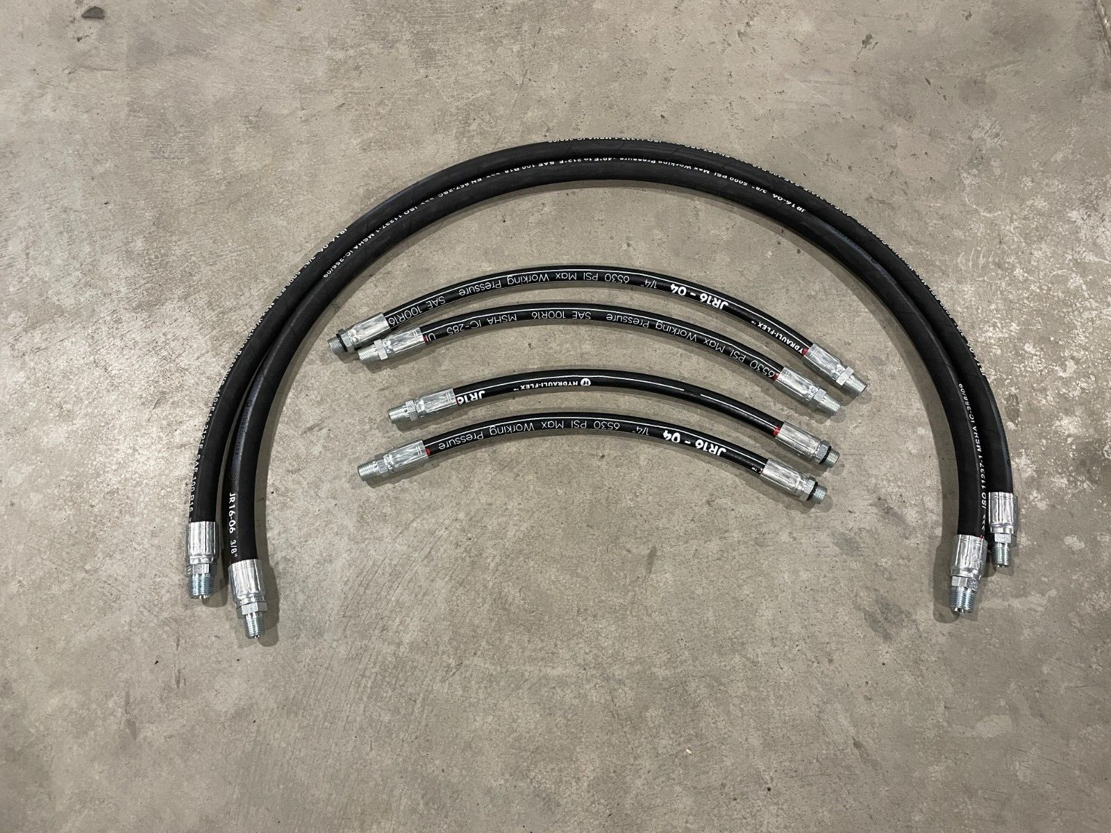 BOSS POWER-V XT 8'2 / 9'2 BLADE SNOWPLOW HOSE KIT **FREE SHIPPING**