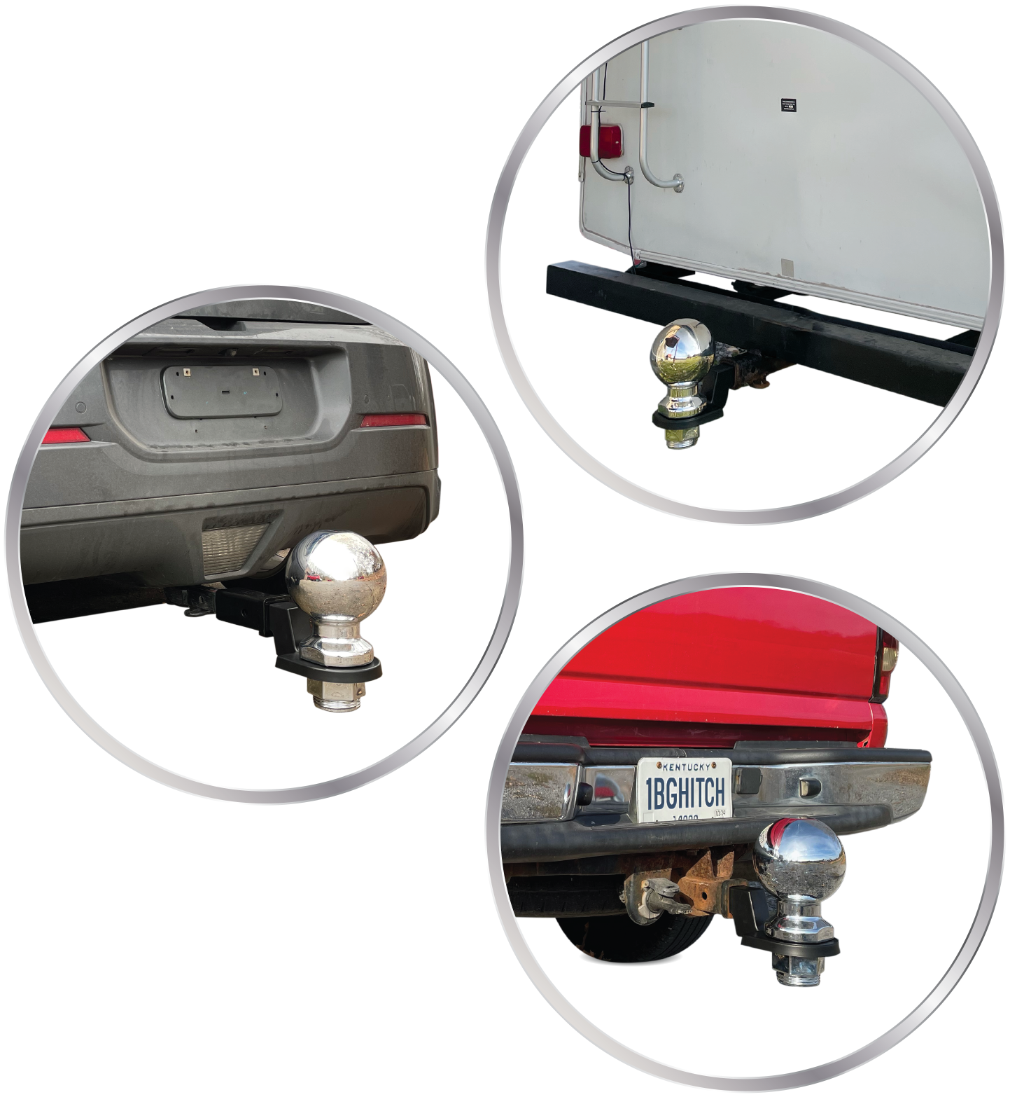 ONE BIG HITCH™ Oversized 12" Large Ball Receiver - Car Truck SUV - Joke Gag Gift