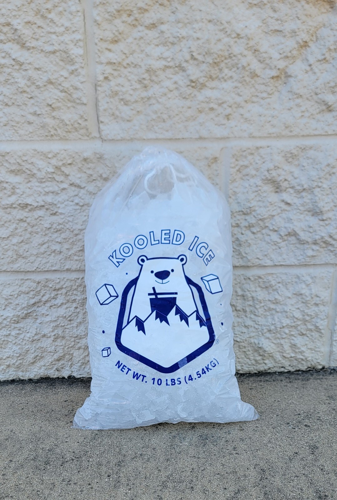8 lb / 10 lb / 20 lb Ice Bags with Drawstring