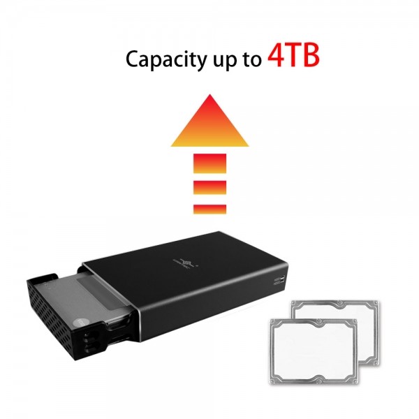 Vantec NexStar® GX USB 3.0 Dual 2.5” SATA SSD/HDD RAID Enclosure