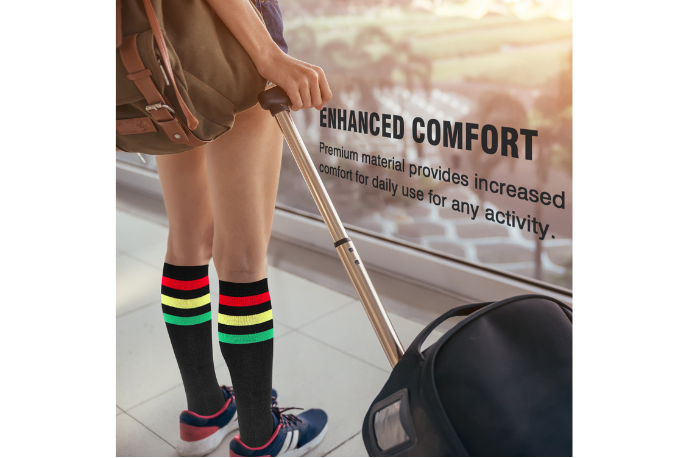 ⭐️NEWZILL Compression Socks(20-30mmHg) Unisex,Support,Circulation&Recover|1 PAIR