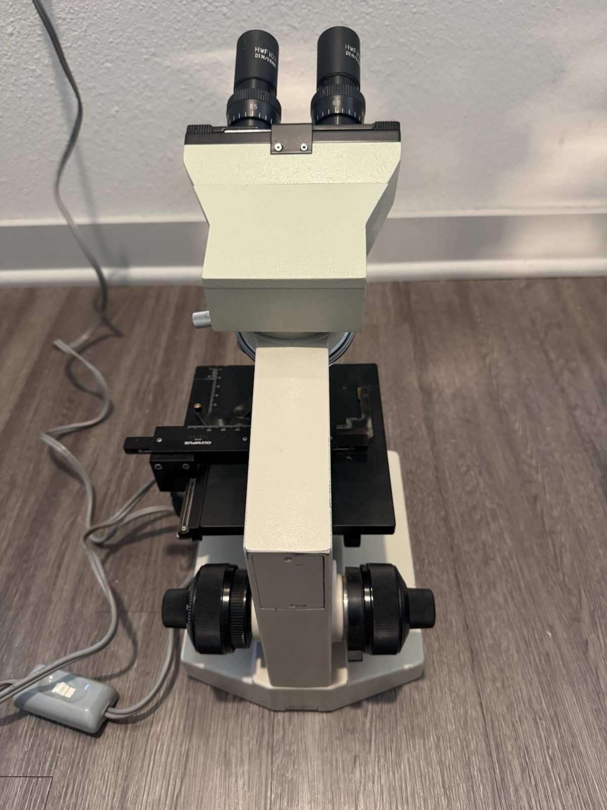 Olympus CHC CH Binocular Laboratory Microscope 6 Objective Lenses