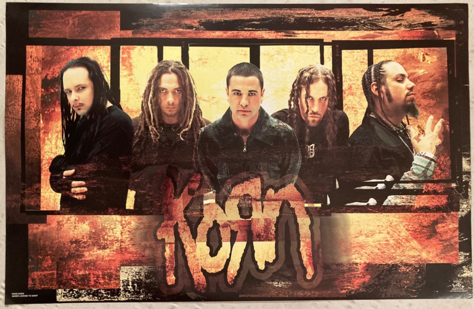 Korn 2002 Poster Funky Horizontal