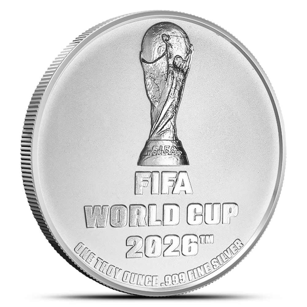 1 oz FIFA World Cup 2026 Silver Round (New)