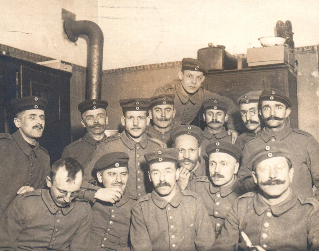 RPPC WWI German Army Soldiers Real Photo Postcard