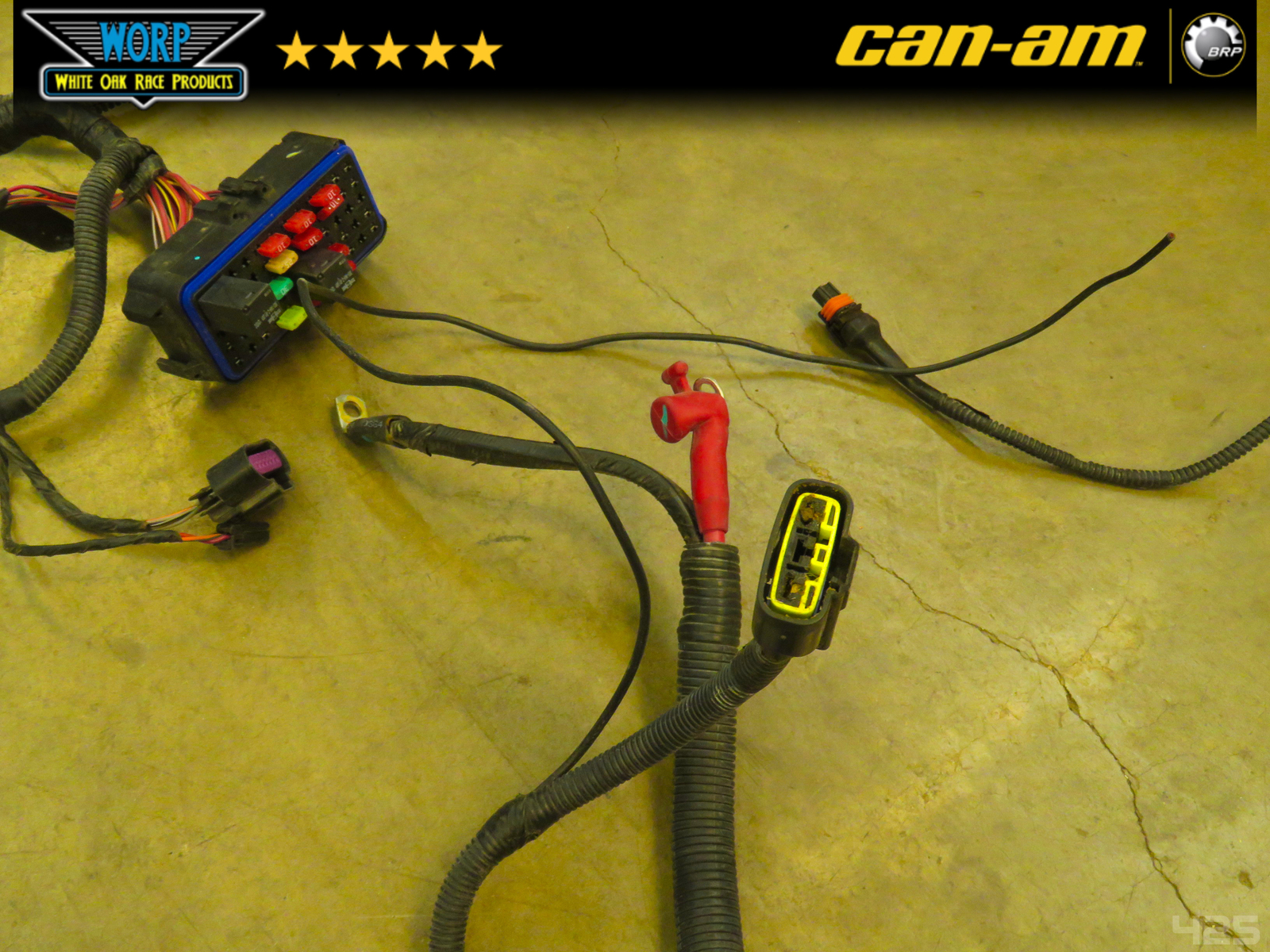 GENUINE OEME 2018 CAN AM MAVERICK X3 WIRE HARNESS WIRING LOOM LEAD PLUGS CORDS