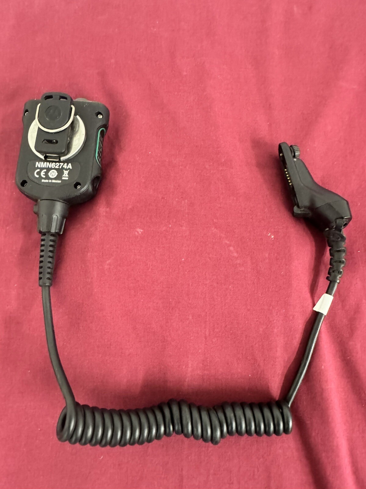 NEW OEM MOTOROLA NMN6274 APX / XPR REMOTE SPEAKER MIC APX6000 APX7000 APX8000