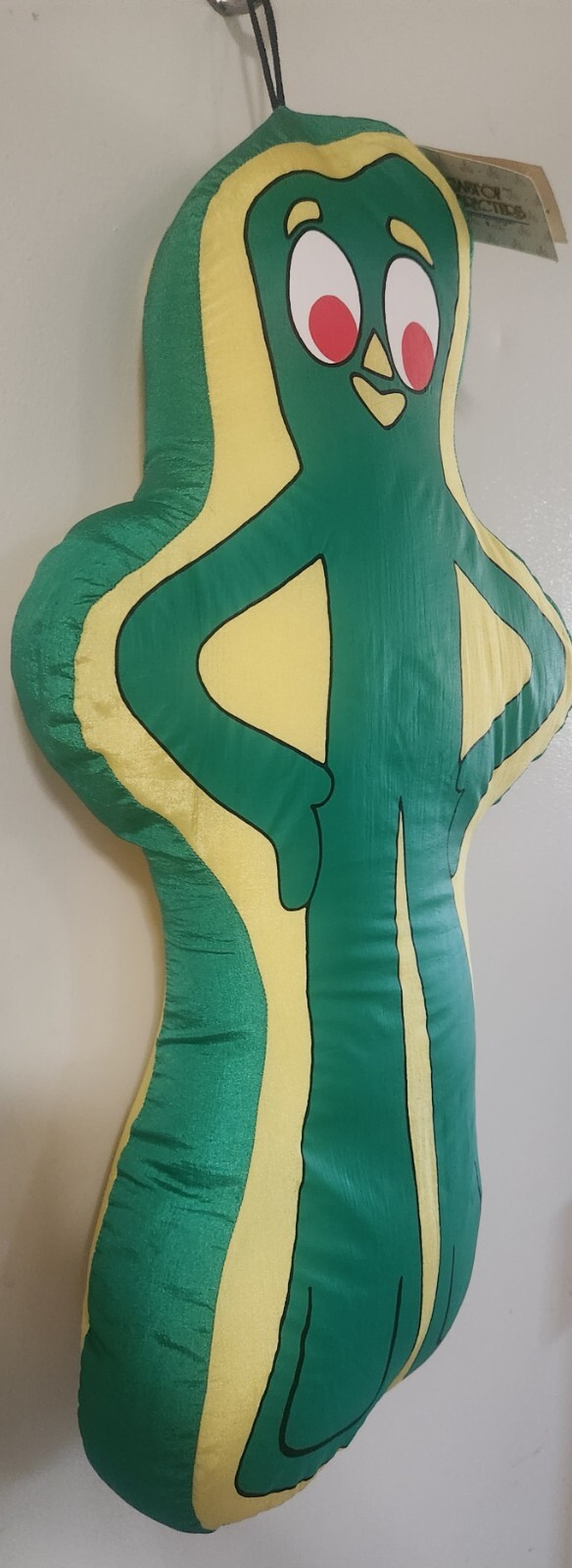 GUMBY Cast of Characters Spencers Vtg 1996 NEW with tag 22" Nylon stuffed Gumby