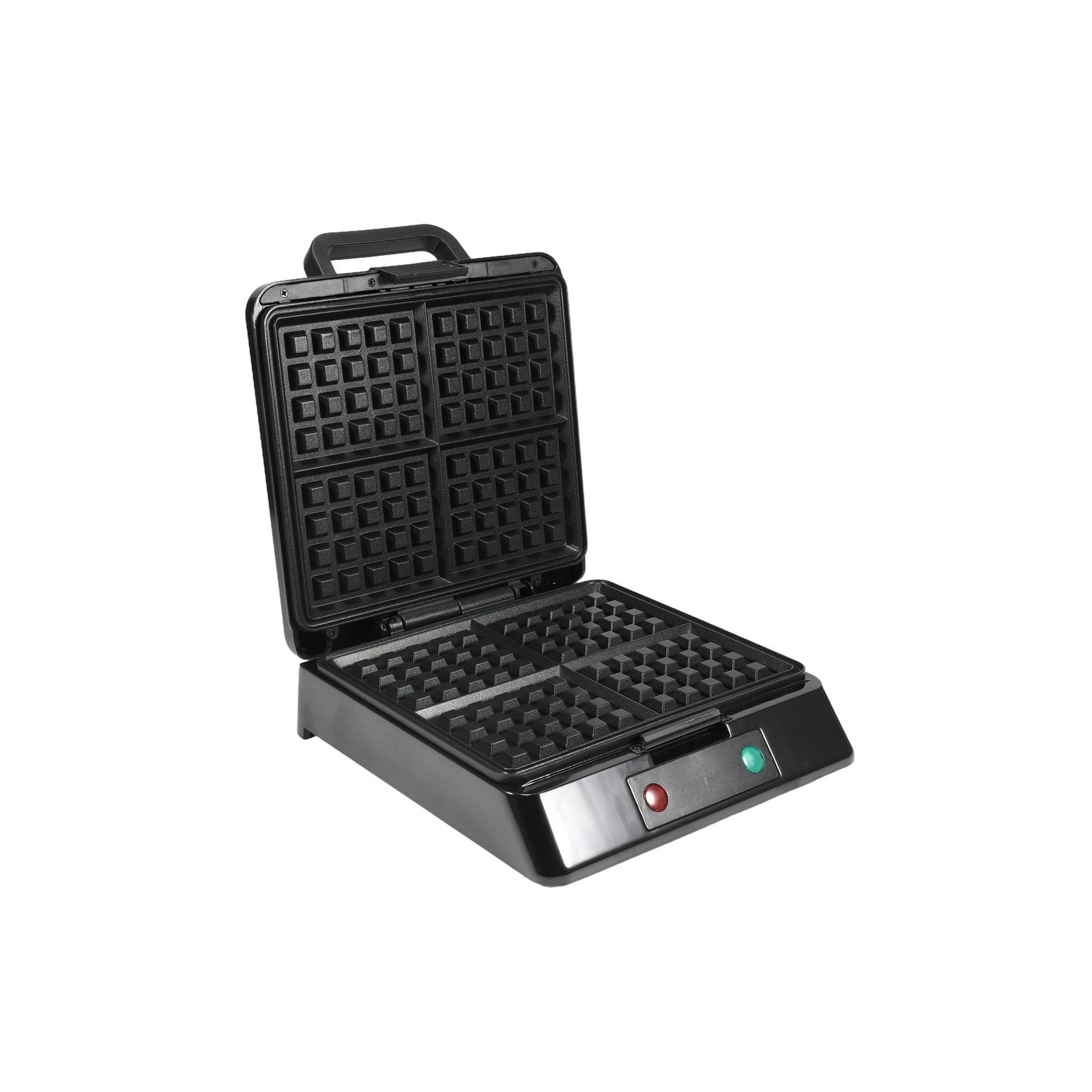 Waffle Maker, Stainless Steel, 4 Slices, 1300 Watts Square